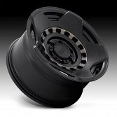 Black Rhino Muzzle Matte Black Machined GTCC Custom Truck Wheels 2